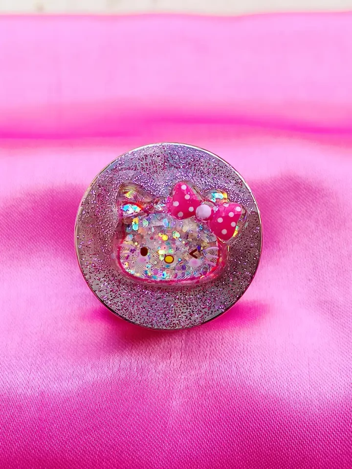 Glittering Kitty Dream Grinder - Silver & Shimmer