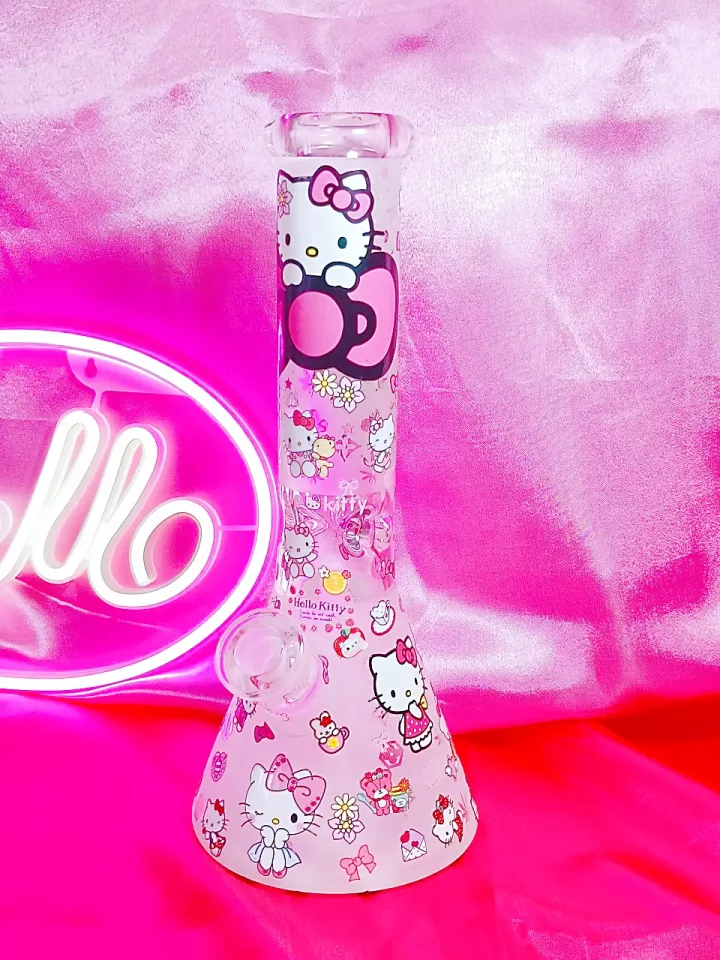 Hello Kitty Overload Cute Glass Bong