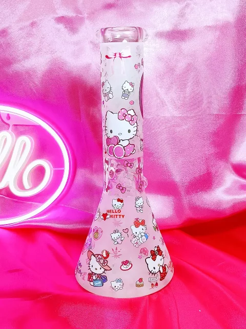 Hello Kitty Overload Cute Glass Bong