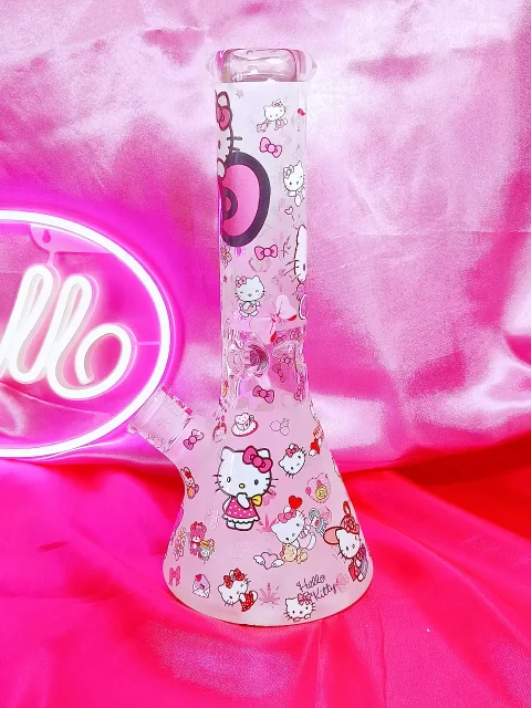 Hello Kitty Overload Cute Glass Bong