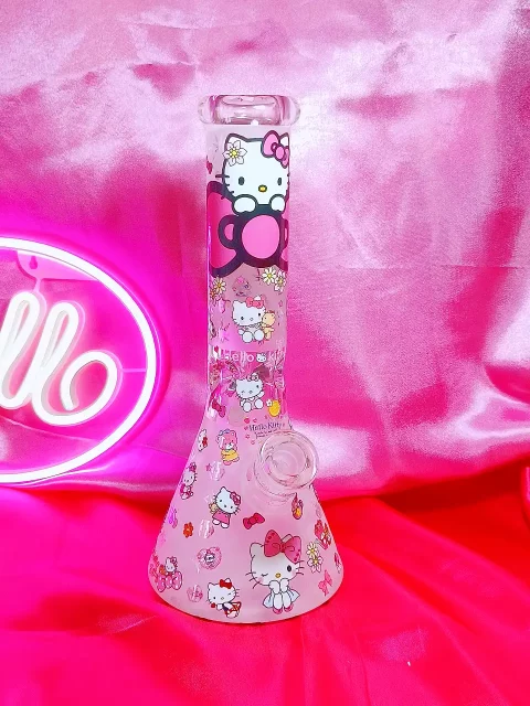 Hello Kitty Overload Cute Glass Bong