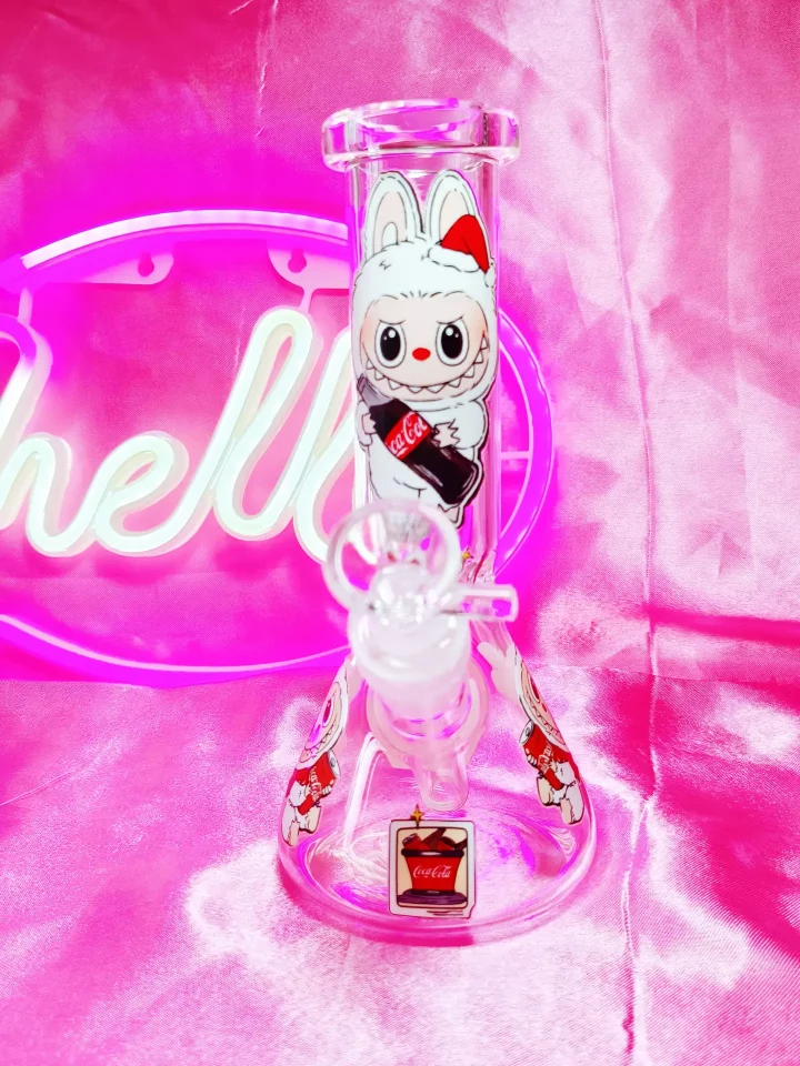Cartoon Coca-Cola Labubu Bong