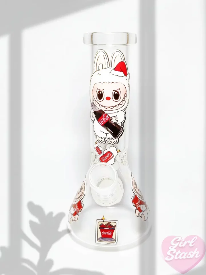 Coca-Cola Labubu Inspired Glass Bong