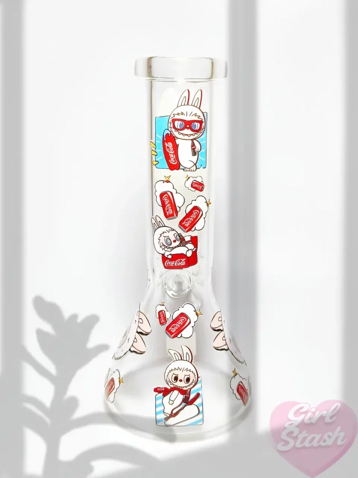Coca-Cola Labubu Inspired Glass Bong