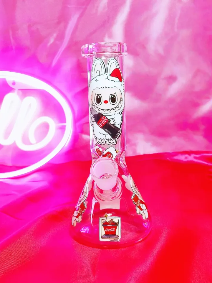 Cartoon Coca-Cola Labubu Bong