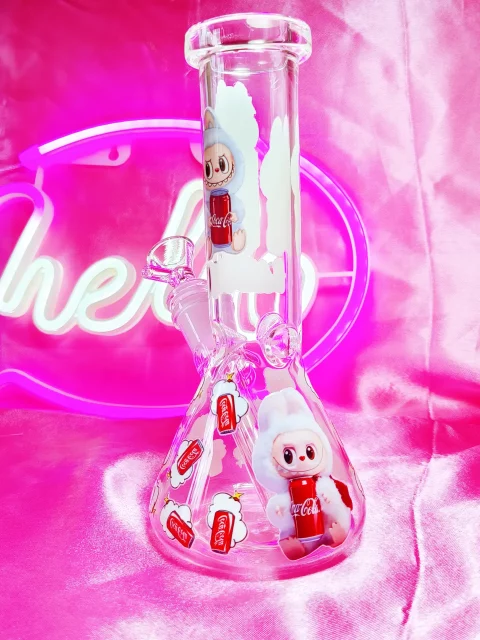 Coca-Cola Labubu Inspired Glass Bong