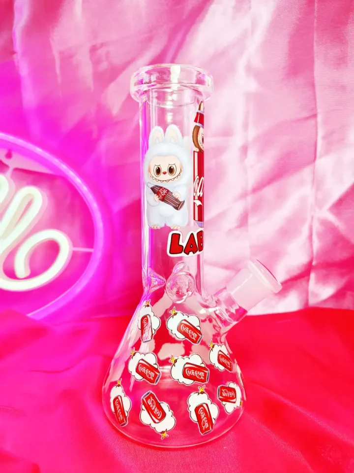 Coca-Cola Labubu Inspired Glass Bong