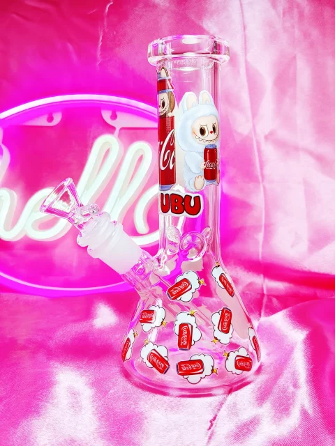 Coca-Cola Labubu Inspired Glass Bong