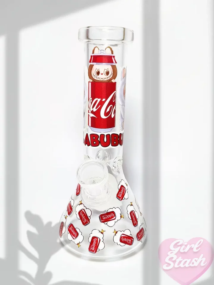Coca-Cola Labubu Inspired Glass Bong