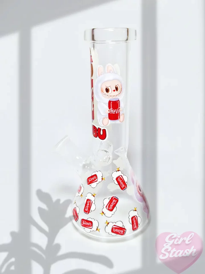 Coca-Cola Labubu Inspired Glass Bong
