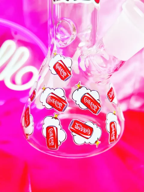 Coca-Cola Labubu Inspired Glass Bong