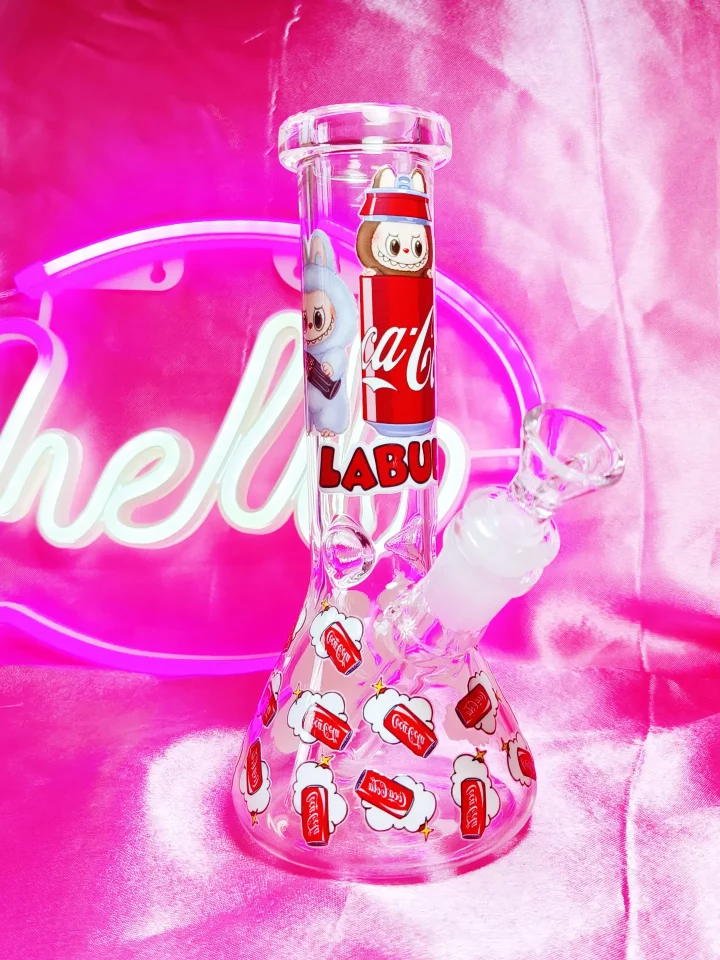 Coca-Cola Labubu Inspired Glass Bong