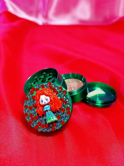 Enchanted Shores Mermaid Princess Herb Grinder