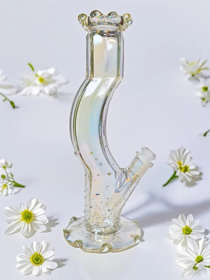 Glitter Curve Bong | Sparkle Like a Mermaid