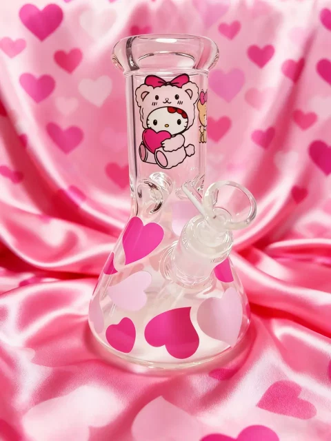 Hello Kitty & Bear Buddy Glass Bong