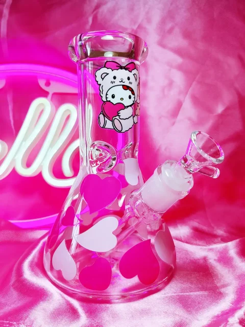 Hello Kitty & Bear Buddy Glass Bong