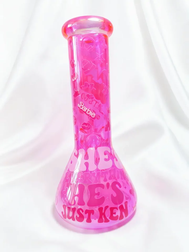 Hot Pink Barbie Dreamhouse Sparkling Bong