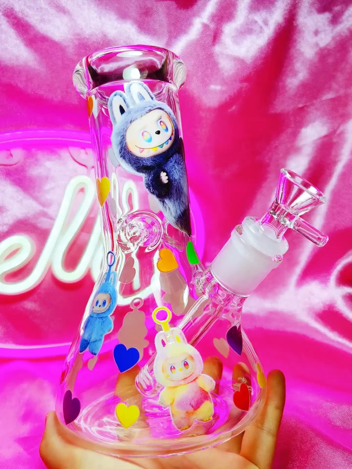 Big into Energy Labubu Glass Bong