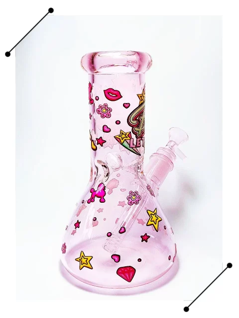 Come on Barbie Party Pink Glass Bong | Fun & Totally Girly
