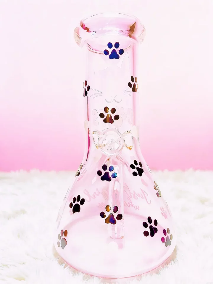 Pink Bong for Cat Lover Girls | Cute, Fun & Full of Meow Energy