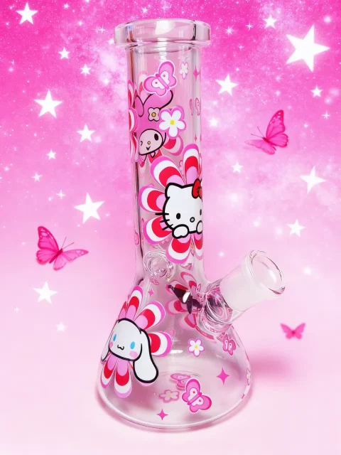 Sanrio Multi-Character Beaker Glass Bong | Sweet, Kawaii and Collectible