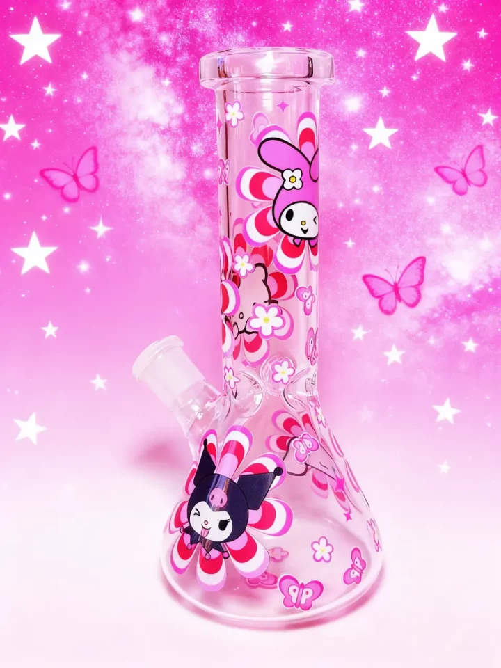 Sanrio Multi-Character Beaker Glass Bong | Sweet, Kawaii and Collectible