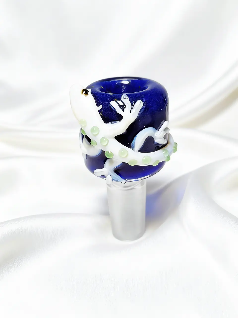 14mm 3D Gecko Glass Bowl Pieces | Jungle Cuties