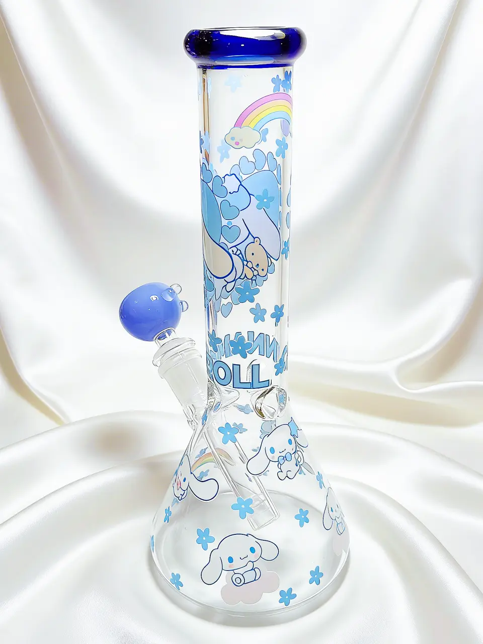 Cinnamoroll Cloud-Themed Beaker Glass Bong | Healing Angel