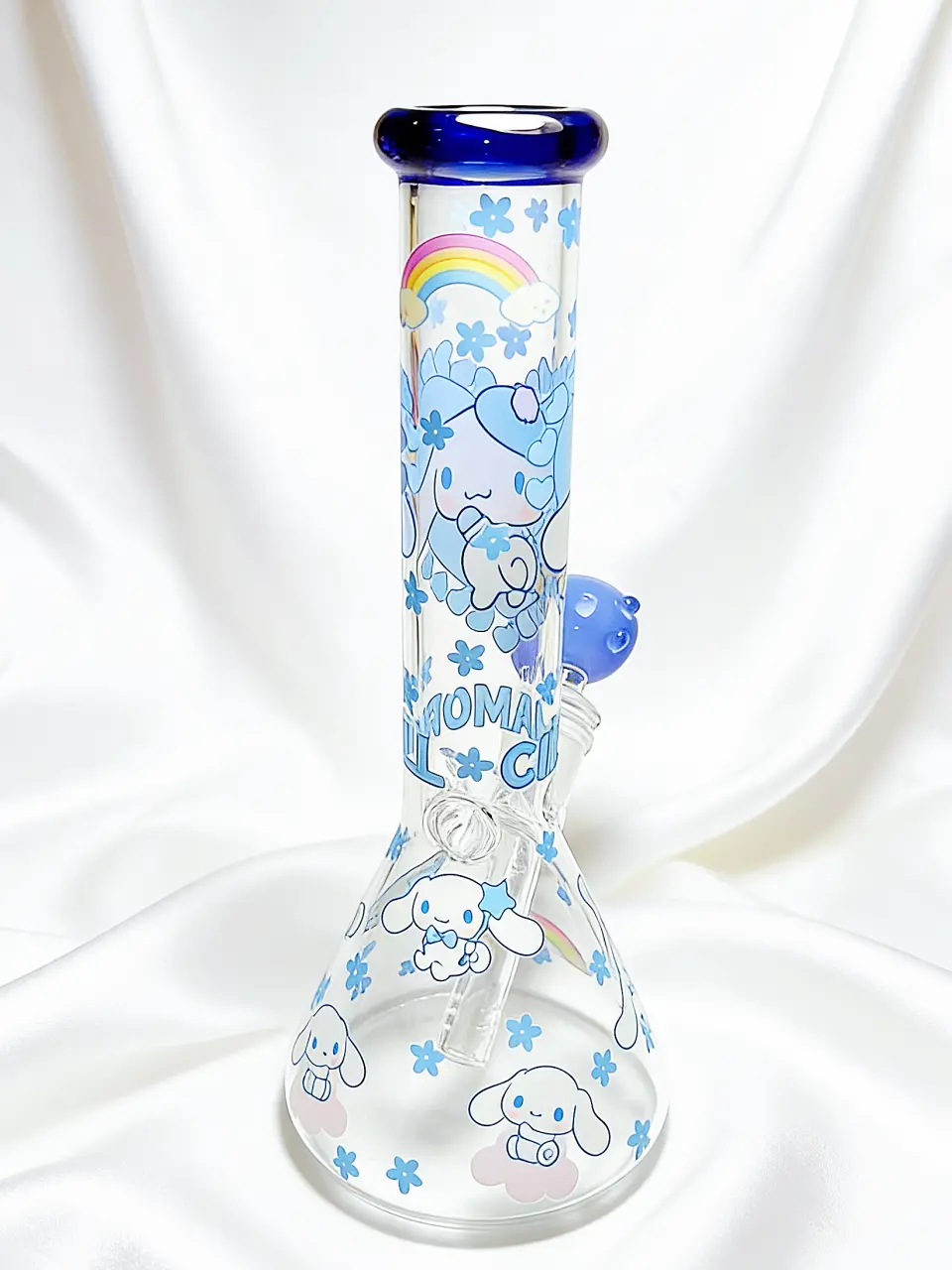 Cinnamoroll Cloud-Themed Beaker Glass Bong | Healing Angel