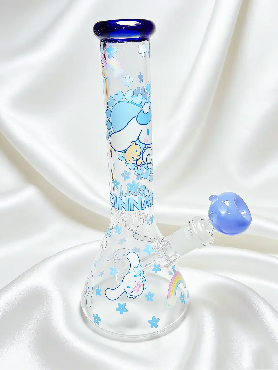 Cinnamoroll Cloud-Themed Beaker Glass Bong | Healing Angel