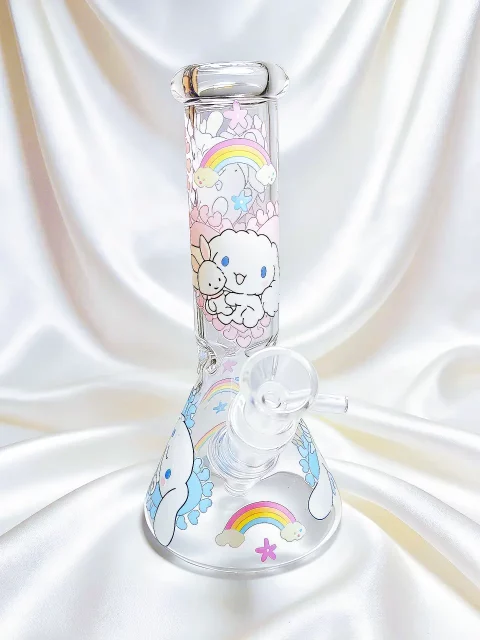 Cinnamoroll Dream Heart Beaker Glass Bong | Rainbow Wonderland