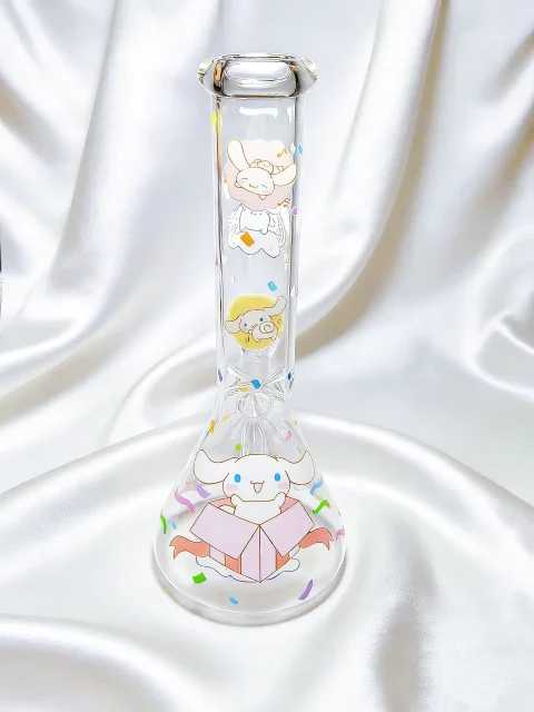 Cinnamoroll “Gift Box” Dreamy Beaker Glass Bong | Surprise Unboxing