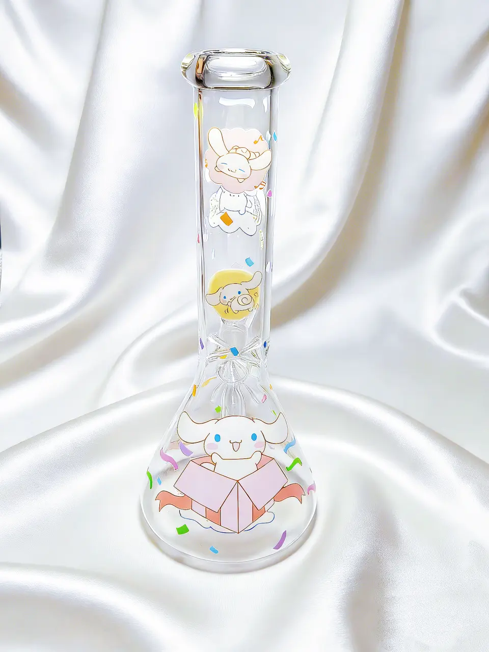 Cinnamoroll “Gift Box” Dreamy Beaker Glass Bong | Surprise Unboxing