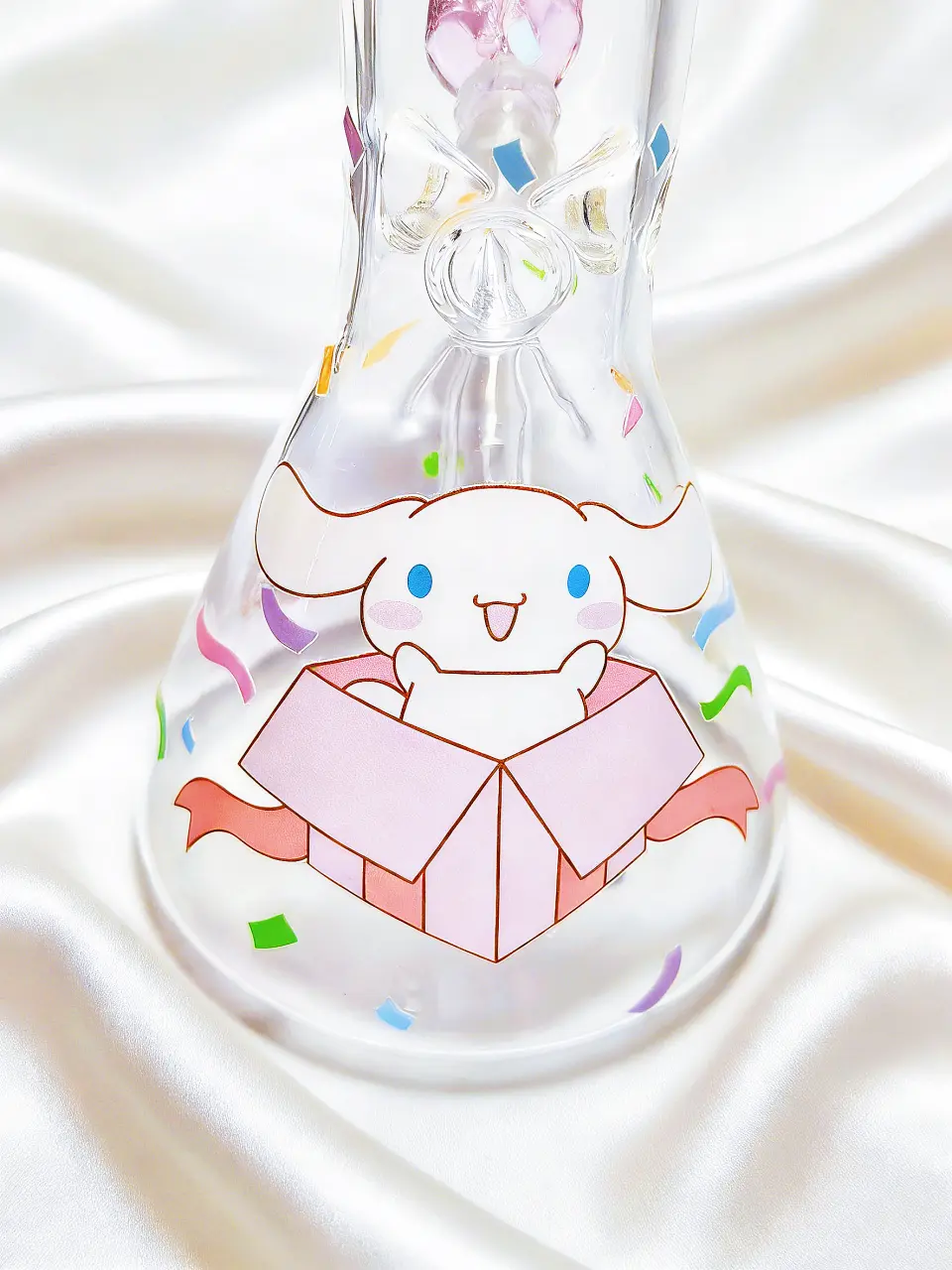 Cinnamoroll “Gift Box” Dreamy Beaker Glass Bong | Surprise Unboxing