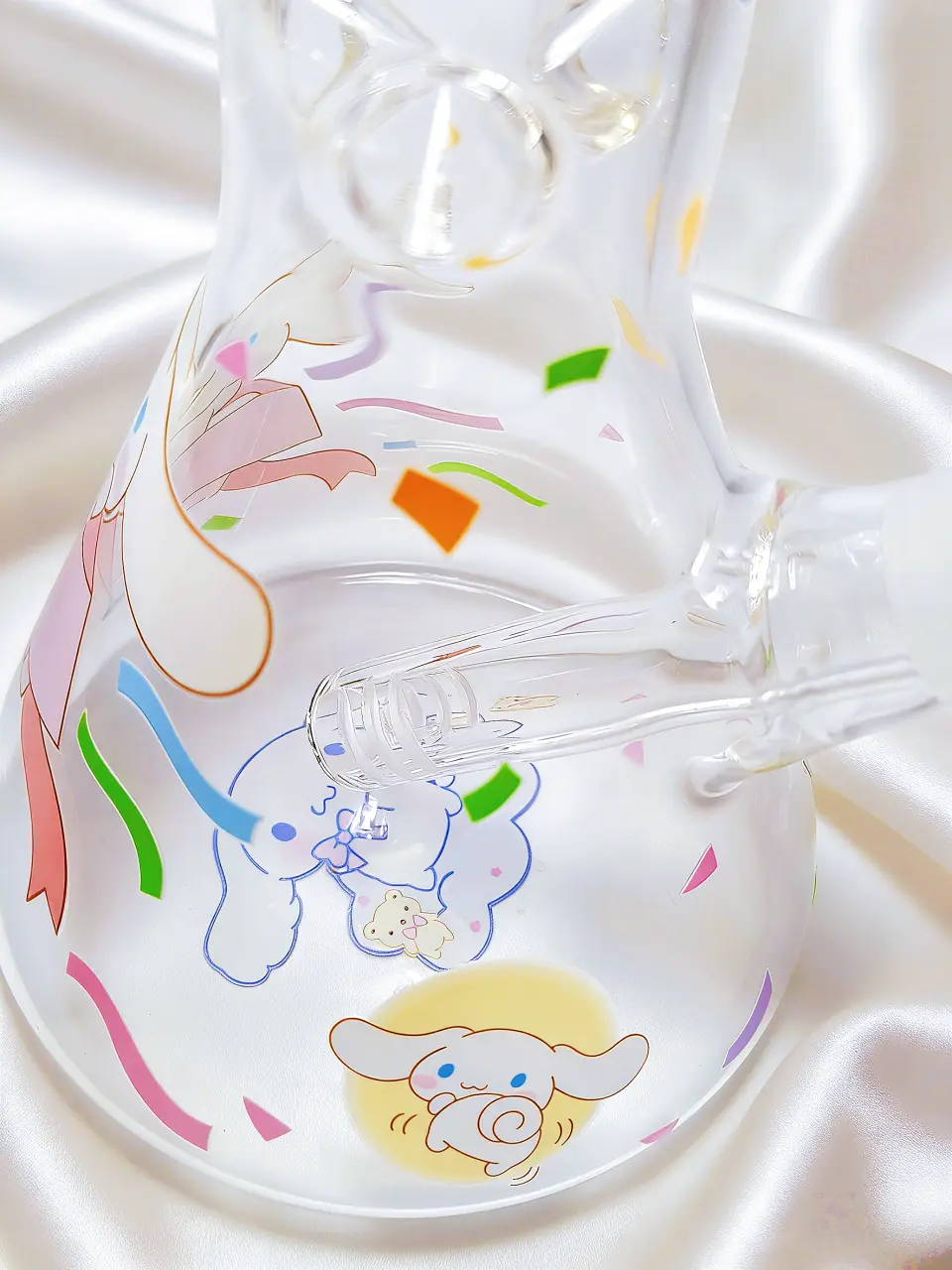 Cinnamoroll “Gift Box” Dreamy Beaker Glass Bong | Surprise Unboxing