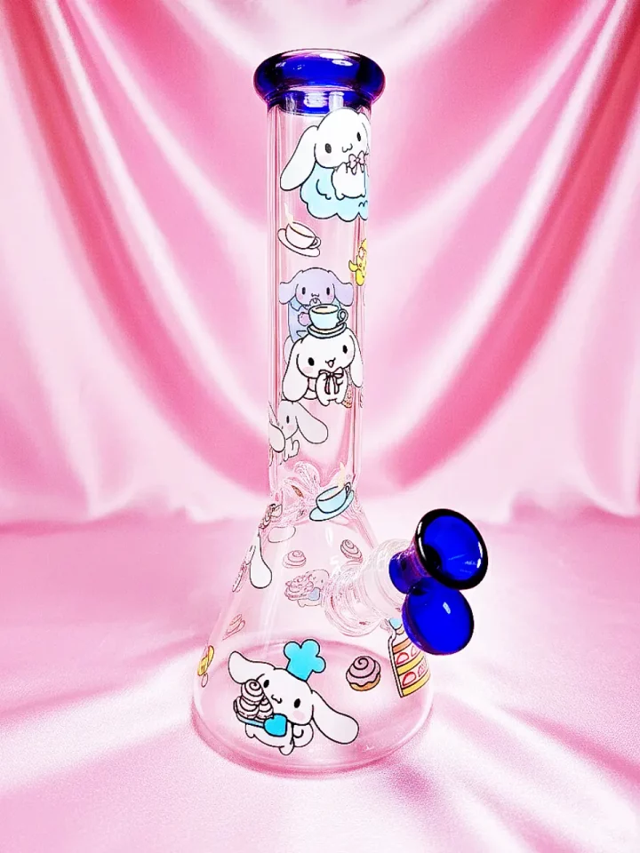 Cinnamoroll Sweet Party Glass Beaker Glass Bong | Dreamy Cloud