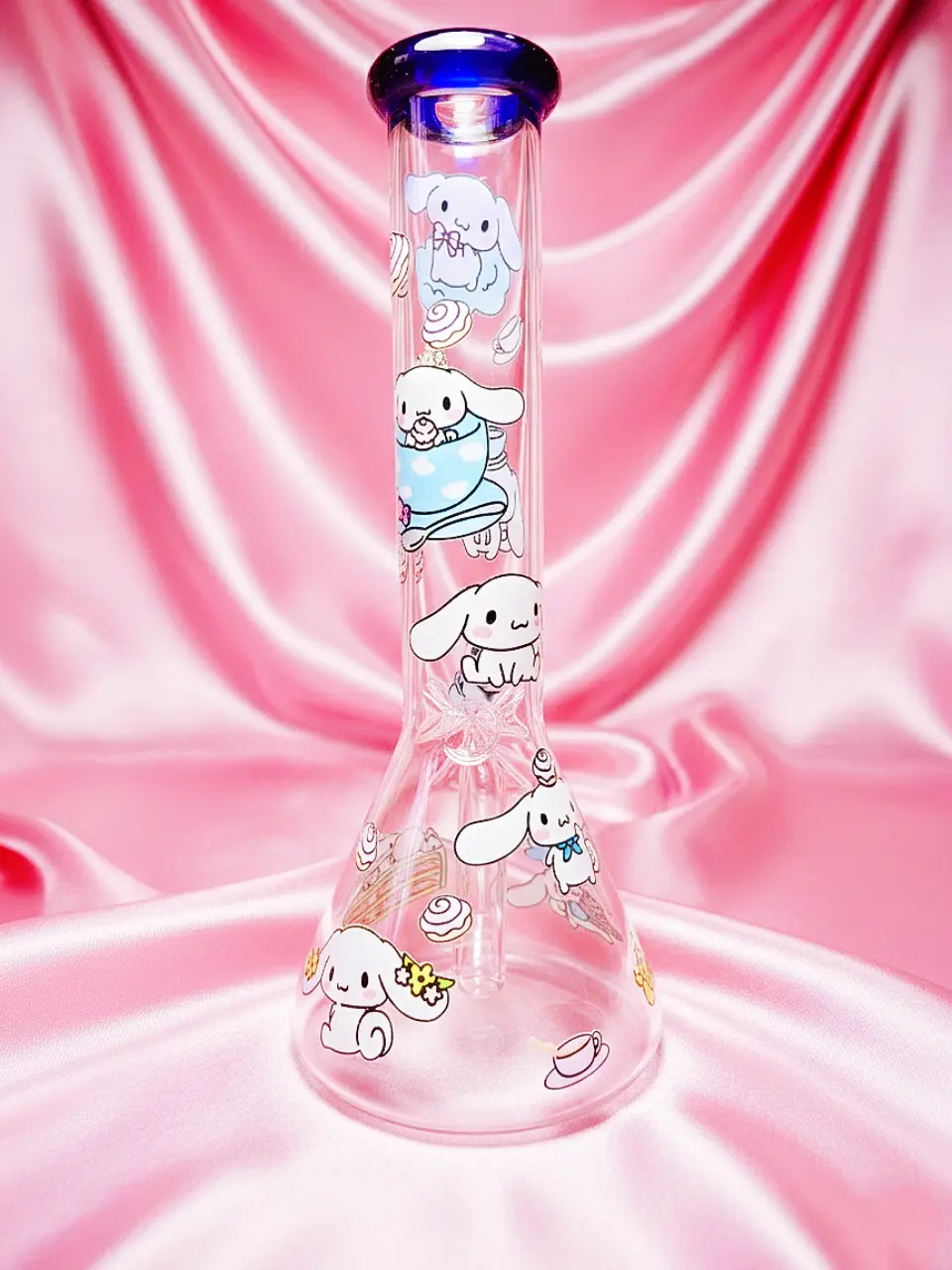 Cinnamoroll Sweet Party Glass Beaker Glass Bong | Dreamy Cloud