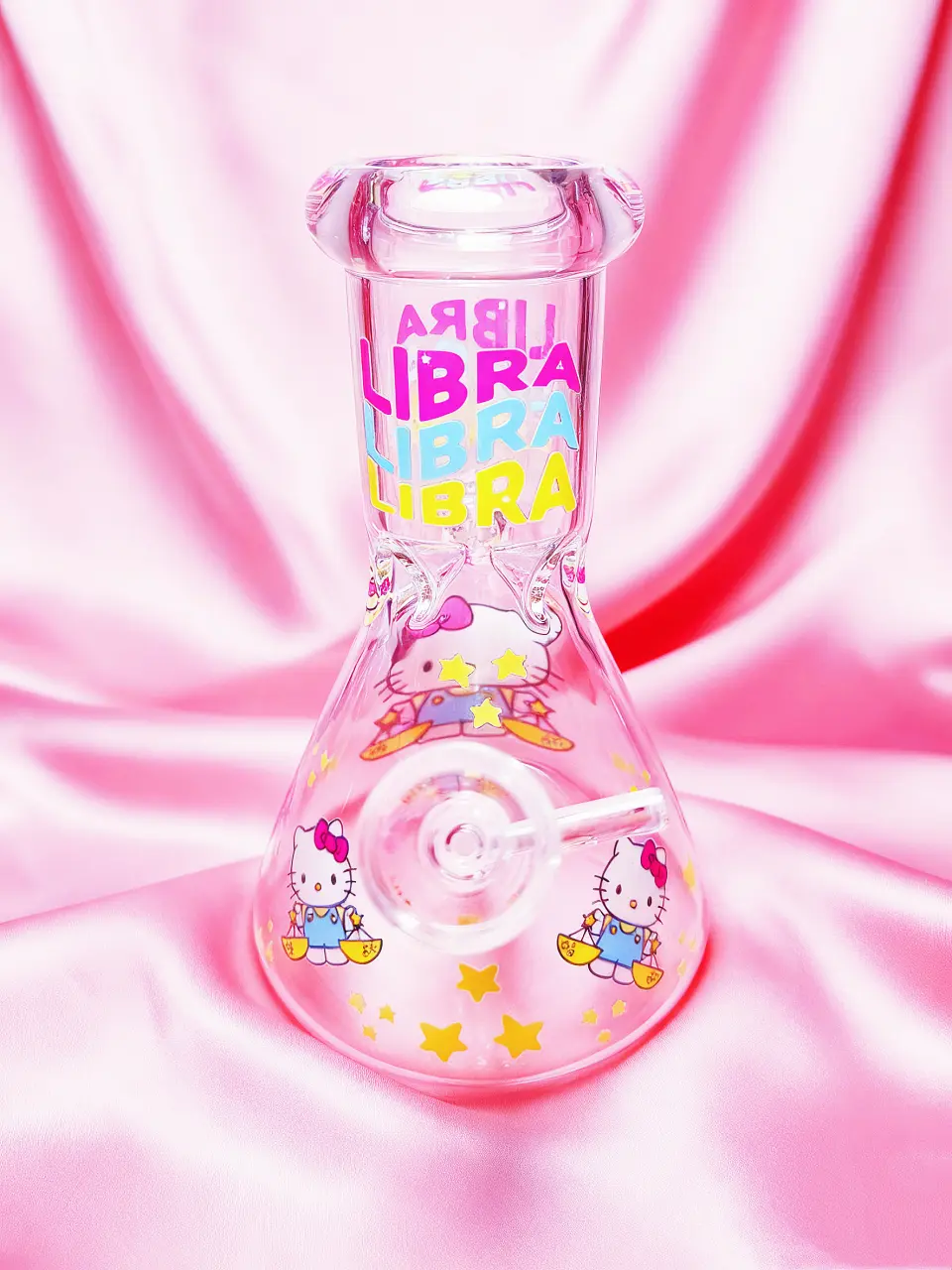 Hello Kitty Libra Beaker Glass Bong | Cosmic Balance♎