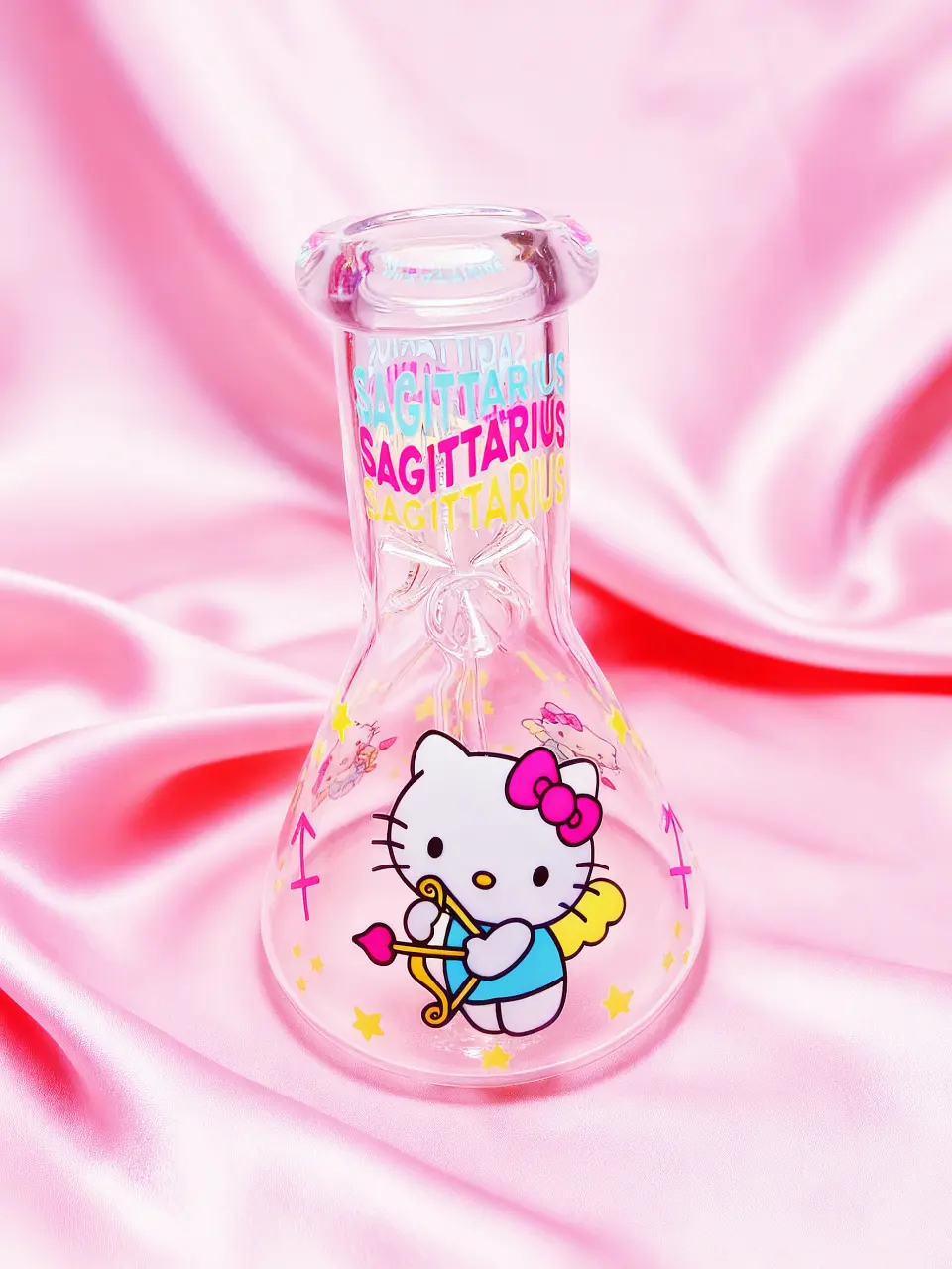 Hello Kitty Sagittarius Zodiac Beaker Glass Bong | Free Spirit♐
