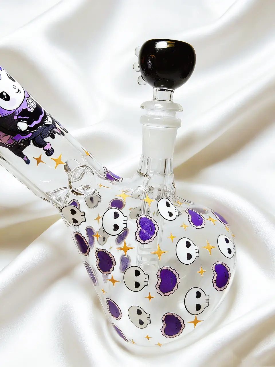 Kuromi “Happy Birthday” Gothic Party Beaker Glass Bong | Devil’s Celebration