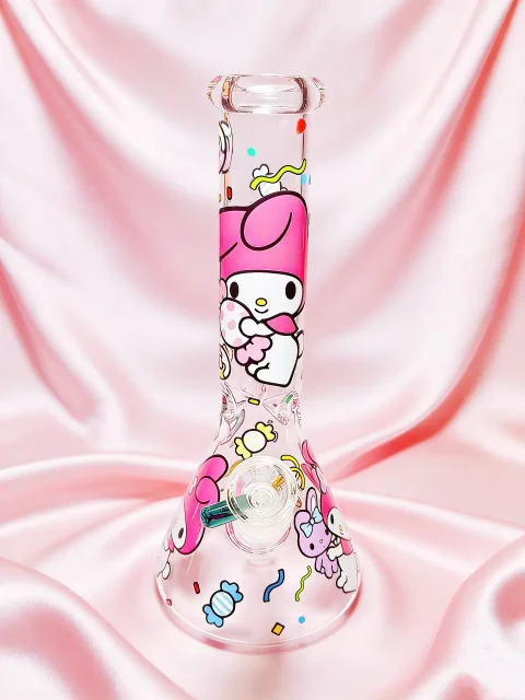 My Melody Dreamy Sweetheart Beaker Glass Bong | Candy Wonderland