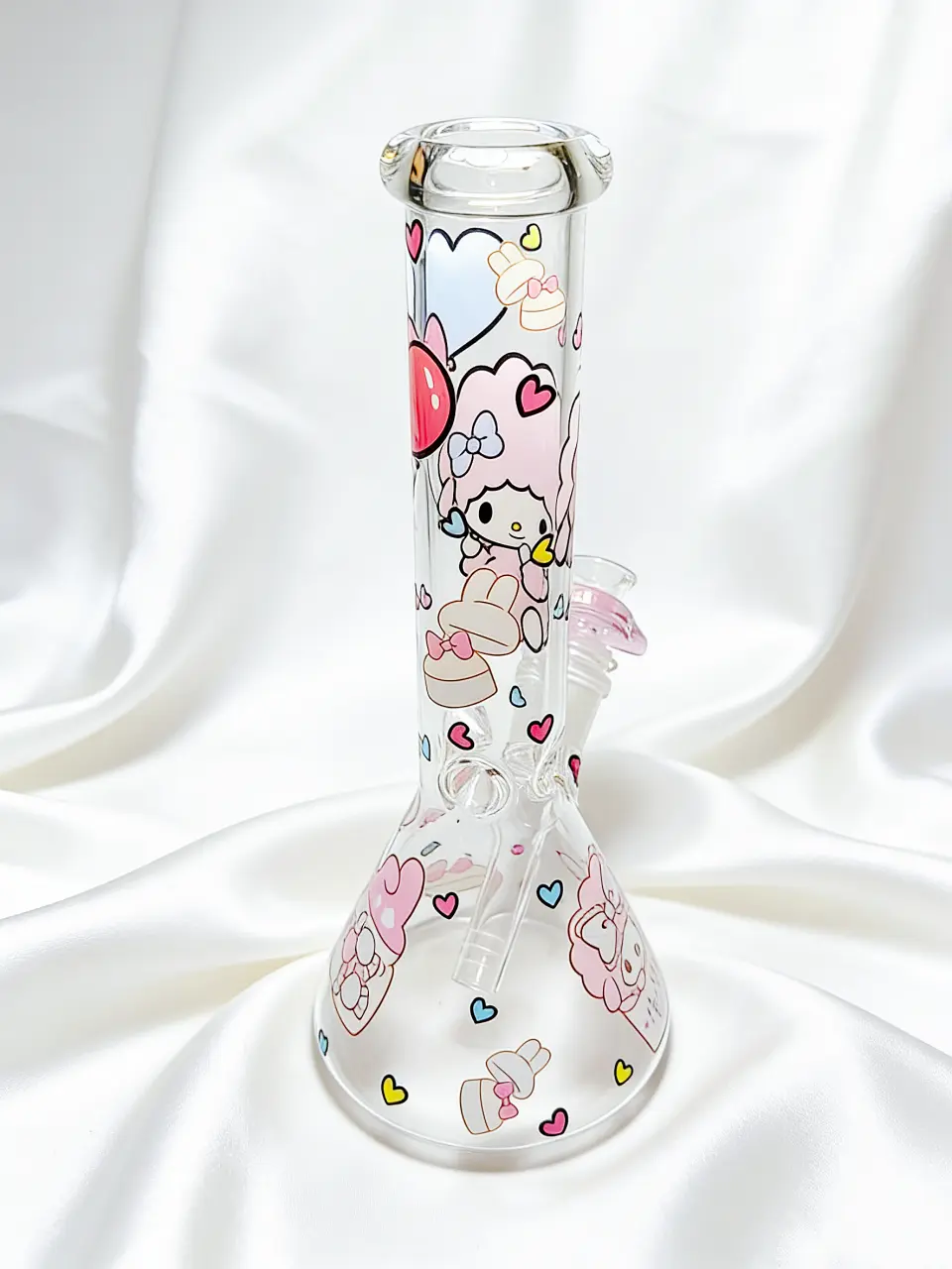 Pink My Melody Beaker Glass Bong | Sweet Princess