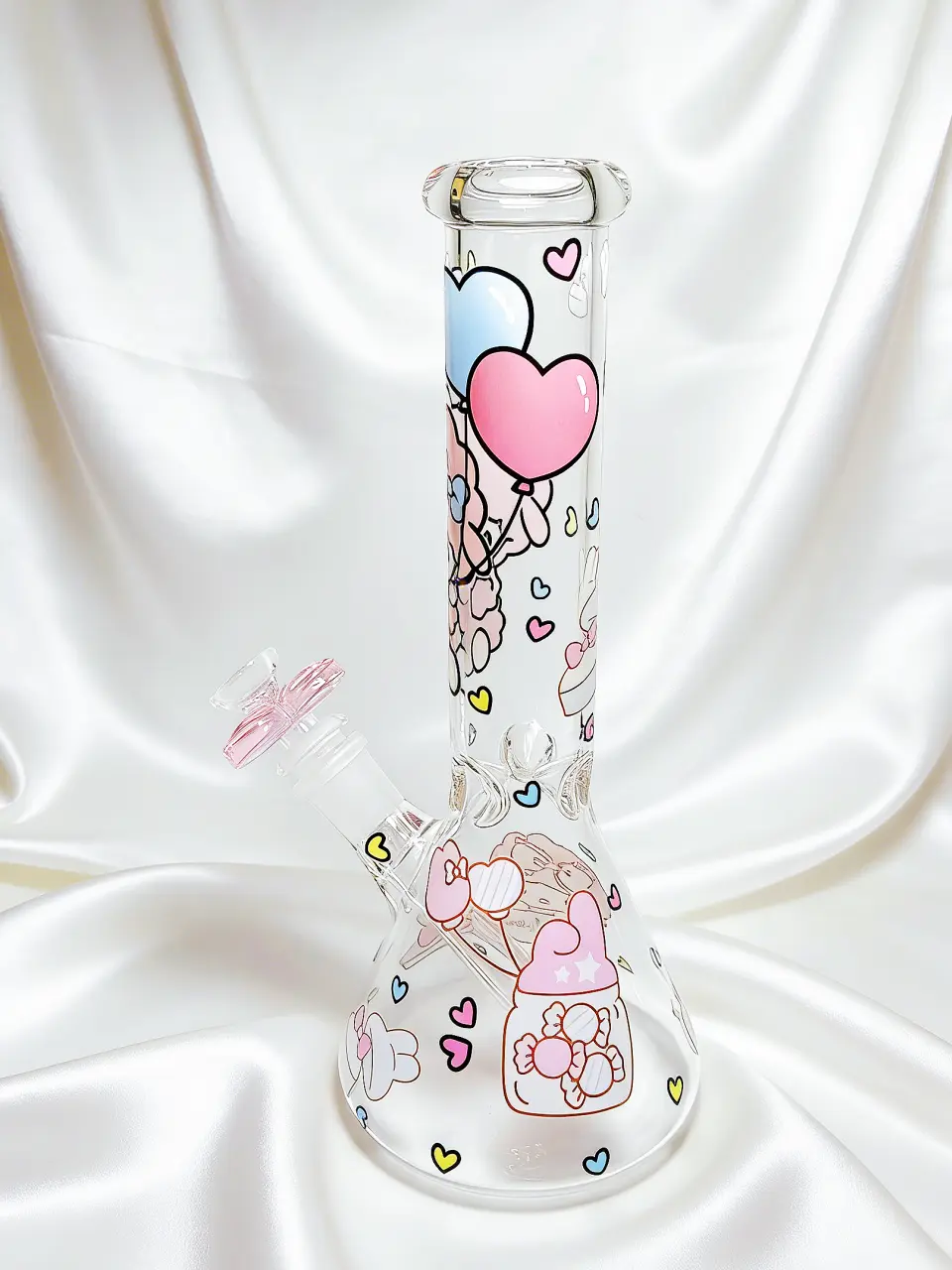 Pink My Melody Beaker Glass Bong | Sweet Princess
