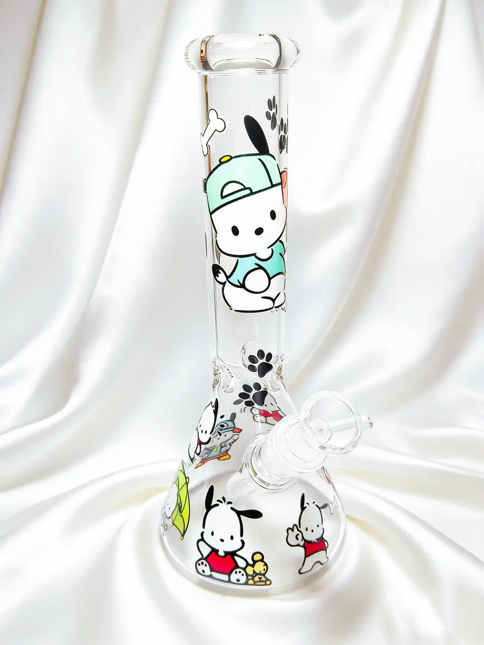 Pochacco Fun Beaker Glass Bong | Pure Playfulness
