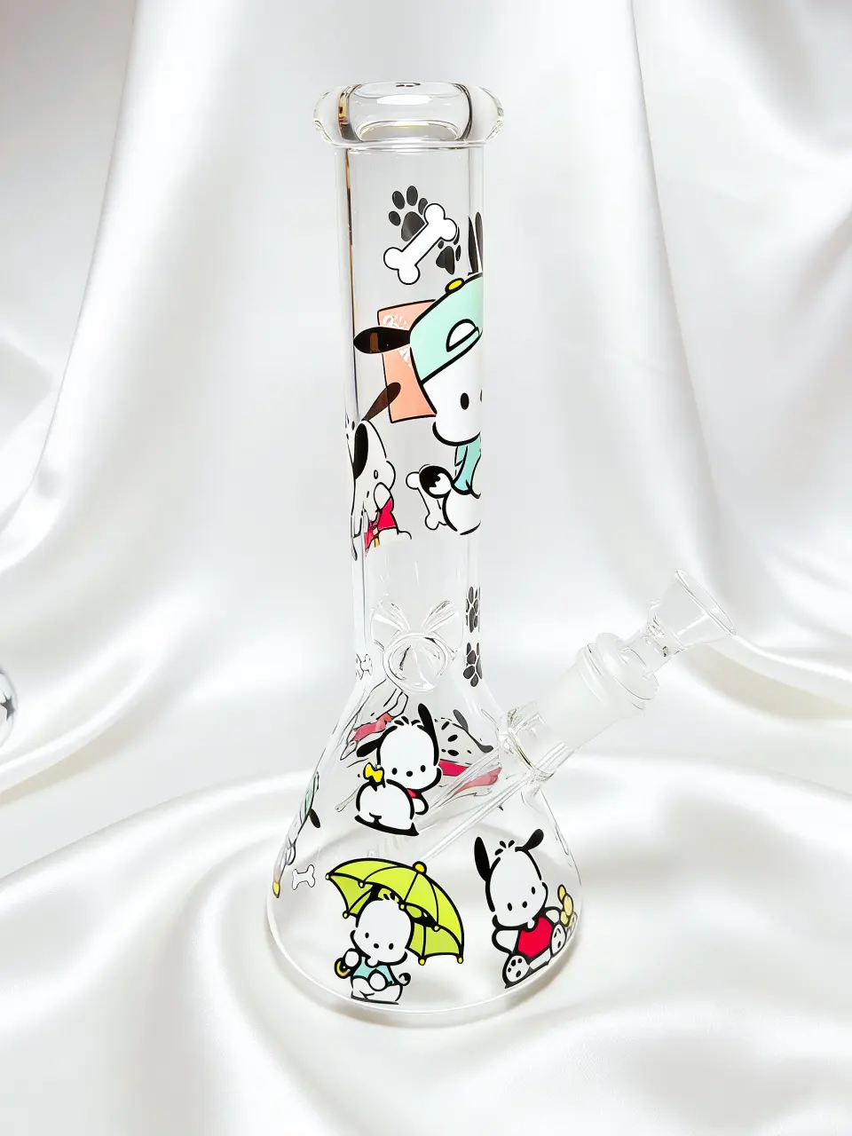 Pochacco Fun Beaker Glass Bong | Pure Playfulness