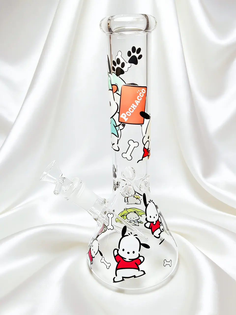 Pochacco Fun Beaker Glass Bong | Pure Playfulness