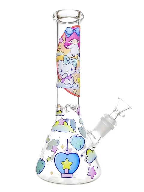 Sanrio All-Stars Beaker Glass Bong | Walk on Clouds Sanrio All-Stars Beaker Glass Bong | Walk on Clouds