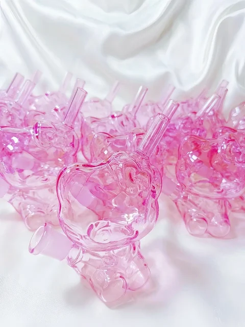 Dreamy Pink Hello Kitty Bubbler | Simple, Cute & Aesthetic Dreamy Pink Hello Kitty Bubbler | Simple, Cute & Aesthetic