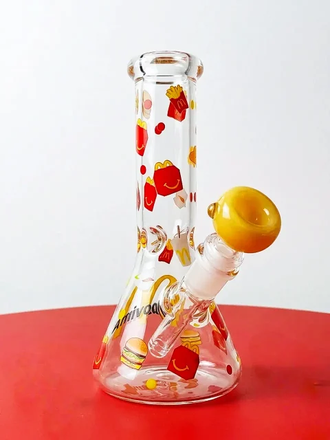 McDonald’s Happy Share Beaker Glass Bong-2