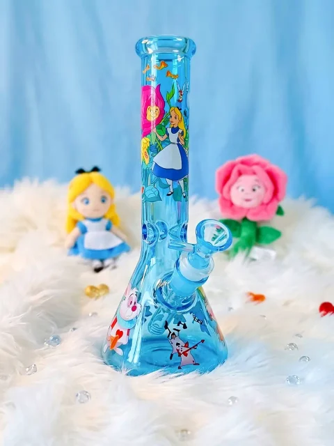 alice-in-wonderland-ice-blue-beaker-bong-down-the-rabbit-hole
